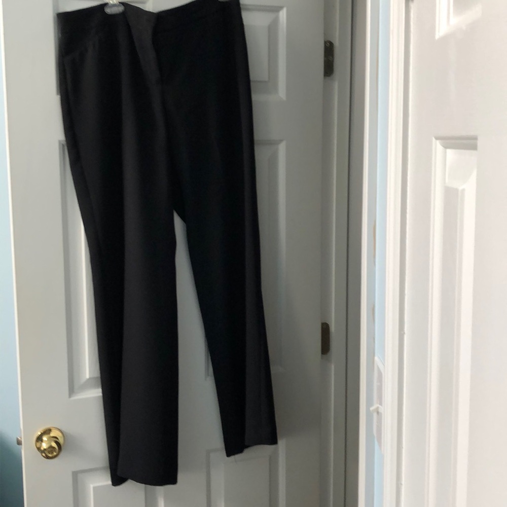 Alfani Black Lined Dress Slacks-14